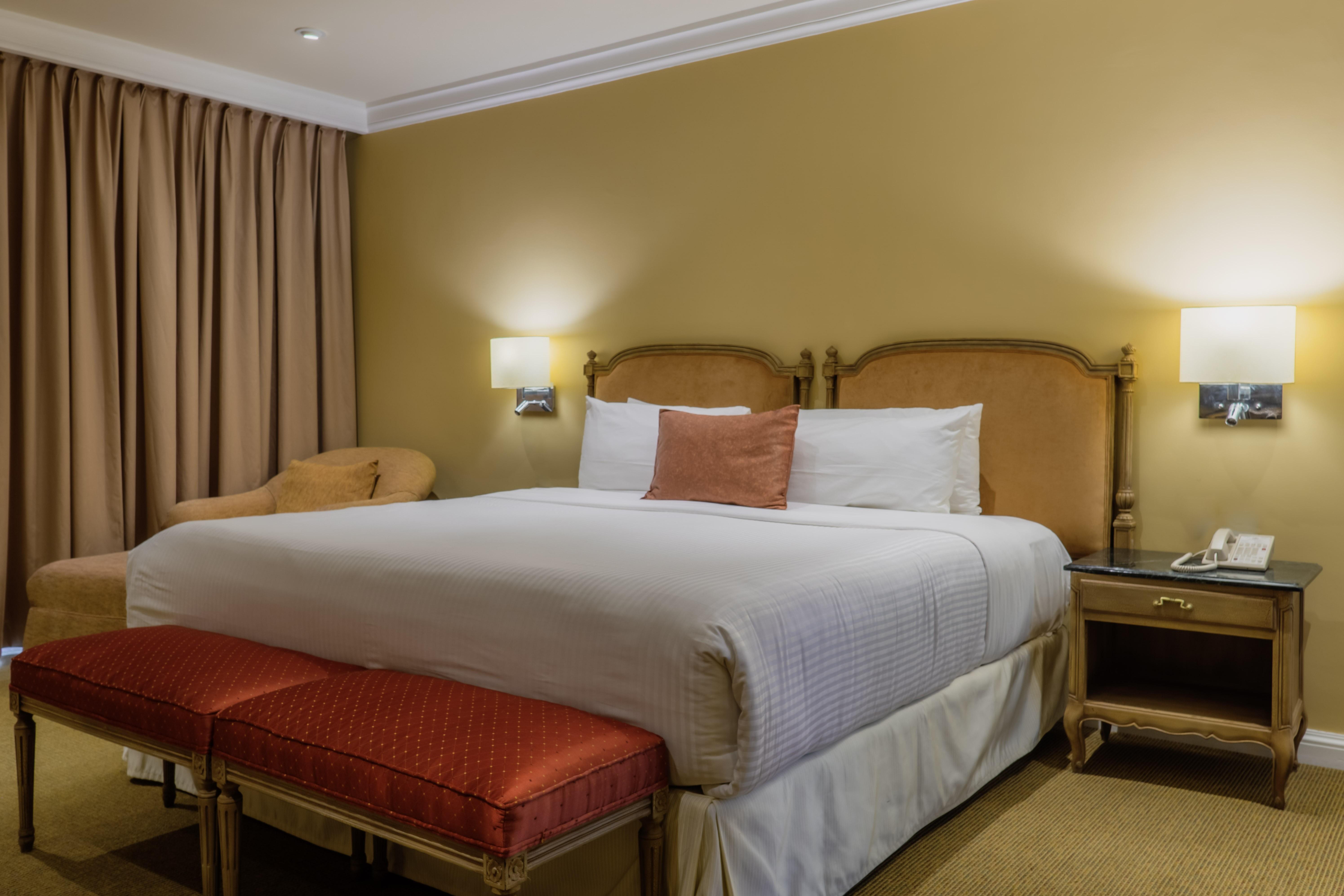 Gamma Monterrey Gran Hotel Ancira Ngoại thất bức ảnh A guest room at the hotel